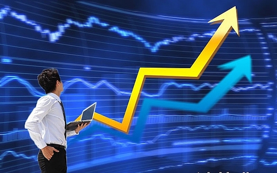 VN-Index tiếp tục quán tính tăng điểm hướng tới ngưỡng 1.100 điểm